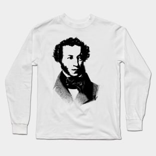 Aleksandr Sergejevich Pushkin Portrait Long Sleeve T-Shirt